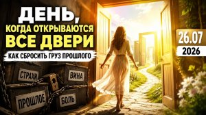 День, когда открываются все двери. 26 июля - Сбросьте груз прошлого.