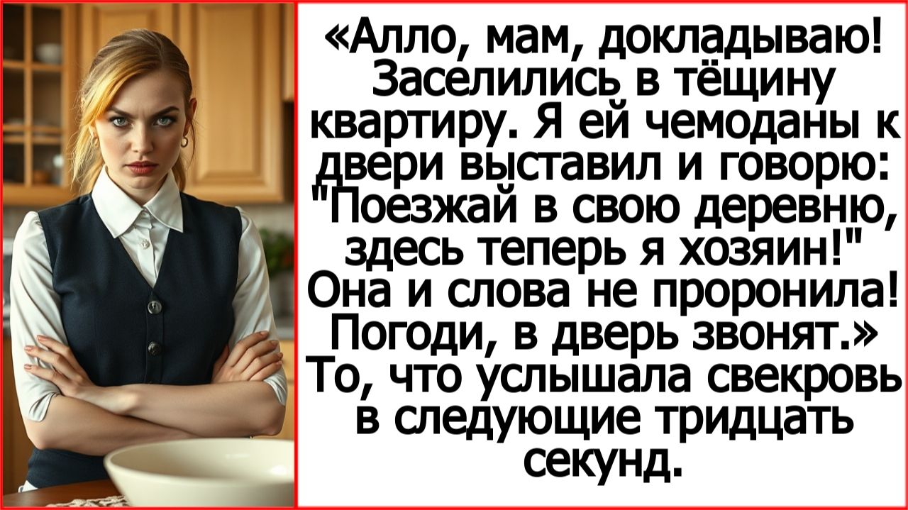 Слушать рассказы Андрея Белого про свекровь. Алло, мам, докладываю! Заселился в тёщину квартиру. смотреть онлайн