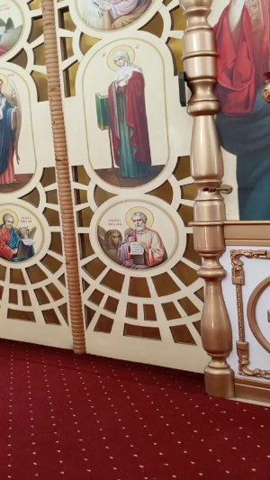 Божественная в храме Святой Троицы