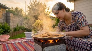 ПЕЧЁМ ПЕЧЕНЬЕ для своего сына. Жизнь в деревне Азербайджанская Кухня Деревенская Кухня  Рецепты