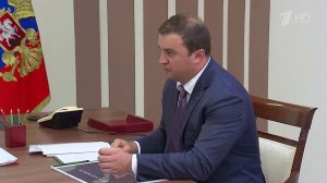Виталий Хоценко доложил президенту о социально-экономическом развитии Омской области.