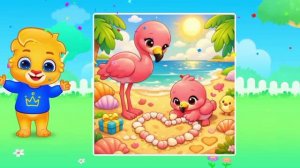 Детский развивающий мультфильм, пазлы, головоломка
