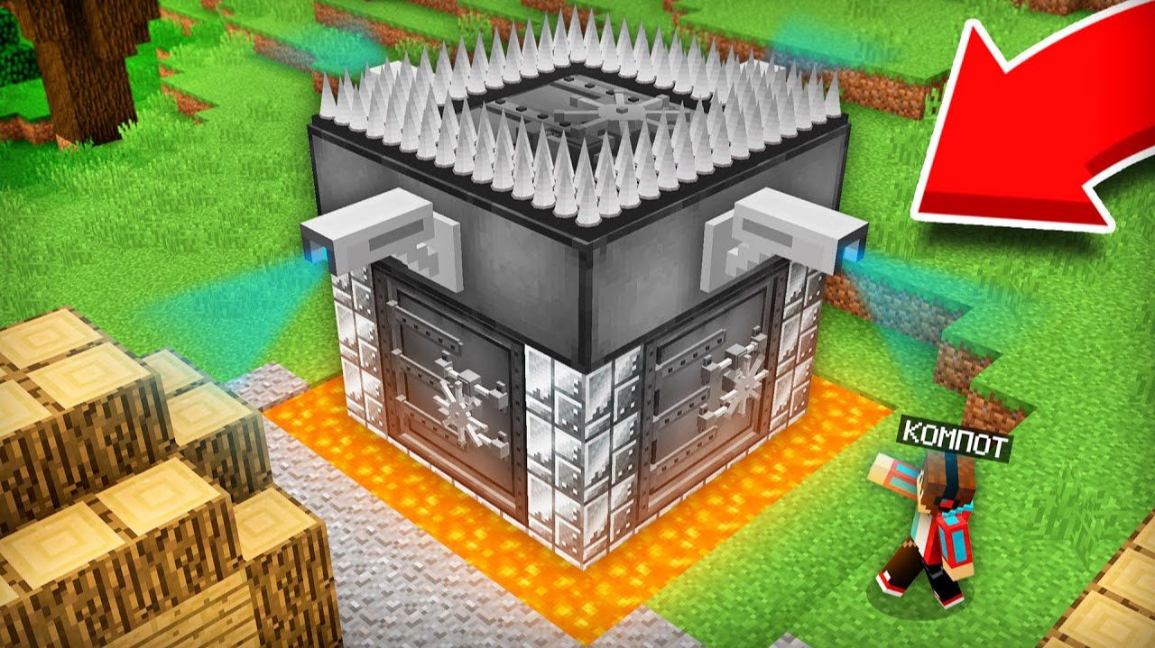 ЗАЧЕМ Я ТАК СИЛЬНО ЗАЩИТИЛ СКЛАД В МАЙНКРАФТ ｜ Компот Minecraft смотреть онлайн
