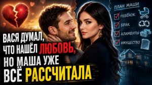 ВАСЯ ДУМАЛ, ЧТО НАШЁЛ ЛЮБОВЬ, НО МАША УЖЕ ВСЁ РАССЧИТАЛА