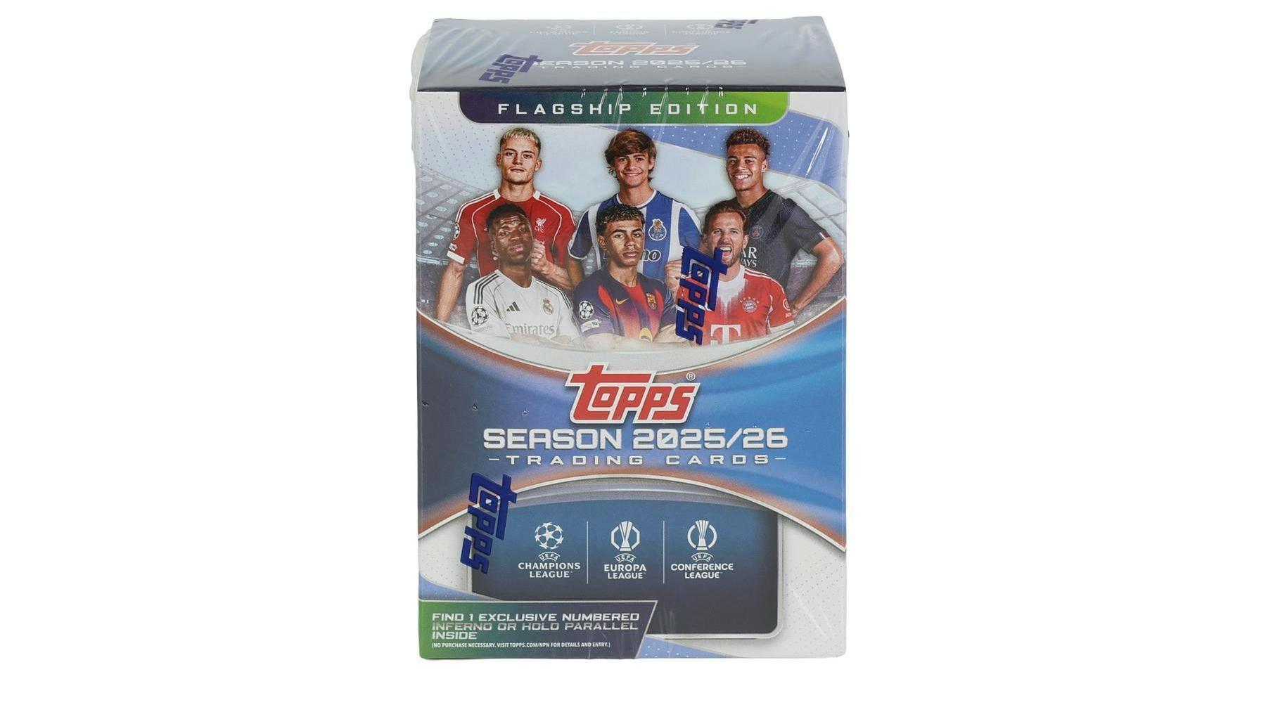 Topps UEFA Club Competitions 2025-2026 (4 Blaster Box) 1/10 смотреть онлайн