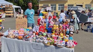 #12 ярмарка 25.07.26 в с. Мариинск. Много мастеров. Новая игрушка. Итоги . Какие игрушки  вязать?