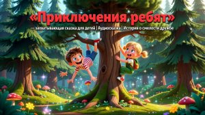 🧒👧🌲✨ «Приключения ребят» — захватывающая сказка для детей | Аудиосказка|История о смелости дружбе