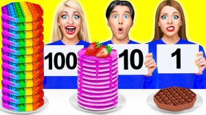 100 СЛОЕВ ЕДЫ ЧЕЛЛЕНДЖ #7