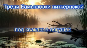 Звук природы: чарующие трели камышовки питкернской под кваканье лягушек