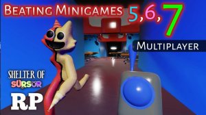 Прохождение мини-игр 5,6,7 Shelter Of Sursur RP Roblox #Мультиплеер