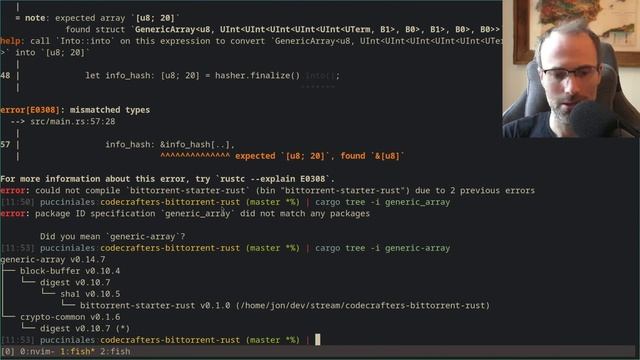 Implementing (part of) a BitTorrent client in Rust