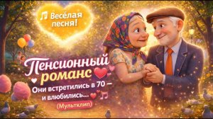 Романс наш пенсионный весёлая песня мультклип