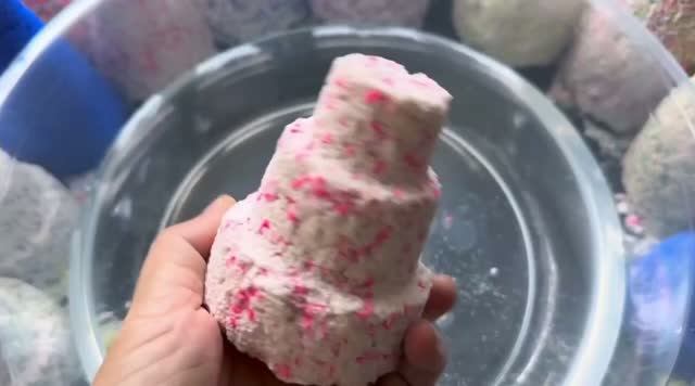 ASMR Crumbling 🧁+H20 (сыпучий)