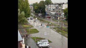 Последствия непогоды в Барнауле
