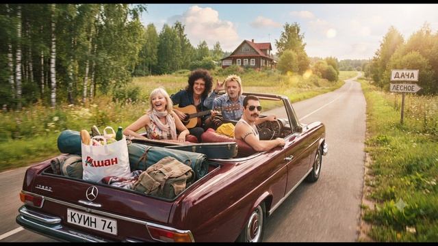 Queen AI - Heading to the dacha смотреть онлайн