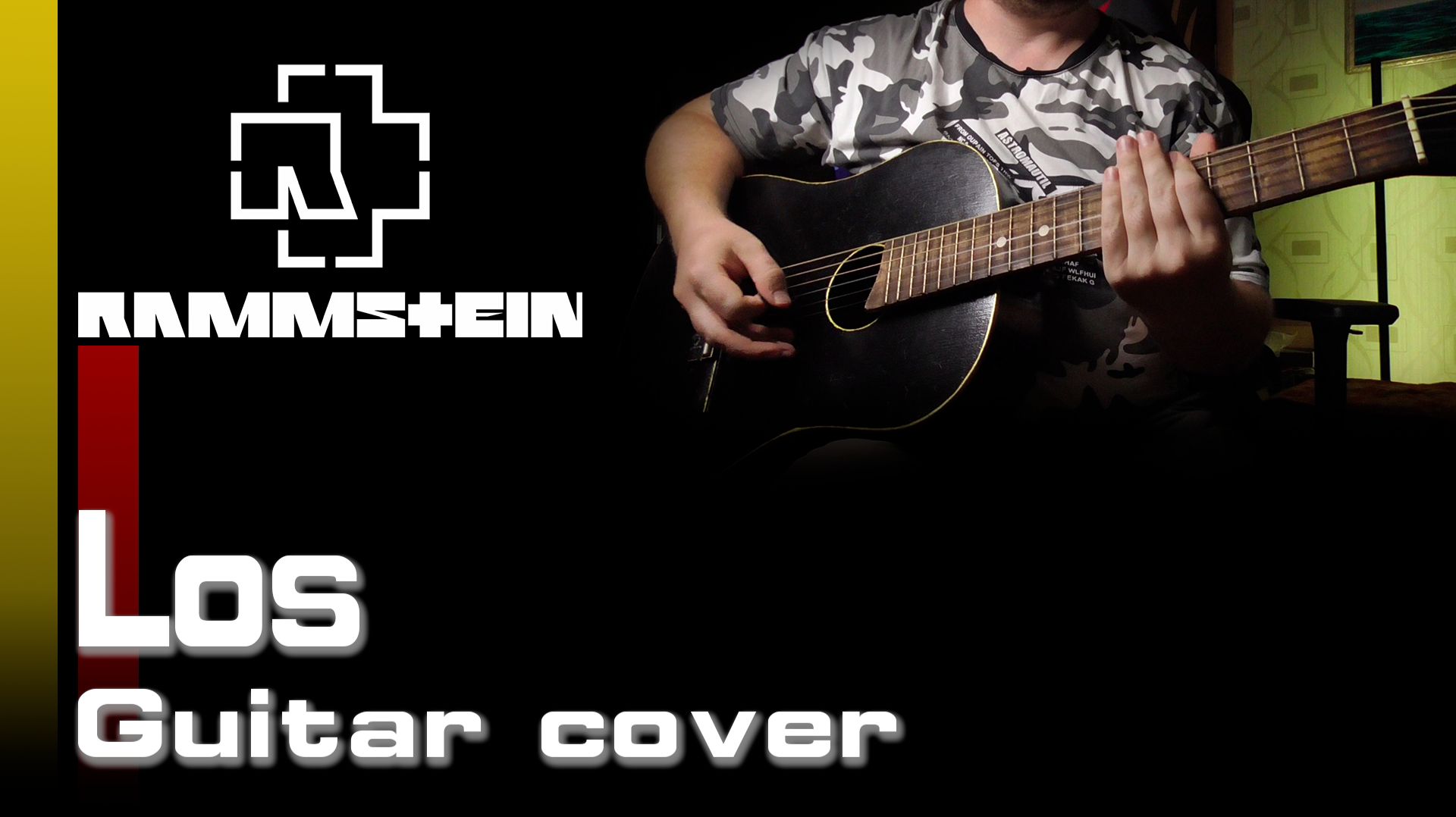 Rammstein - Los [Guitar Cover]