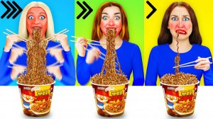 Быстрая Средняя или Медленная Скорость Еды Челлендж #4