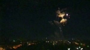 2000 год. Тюмень. День города. Праздничный салют