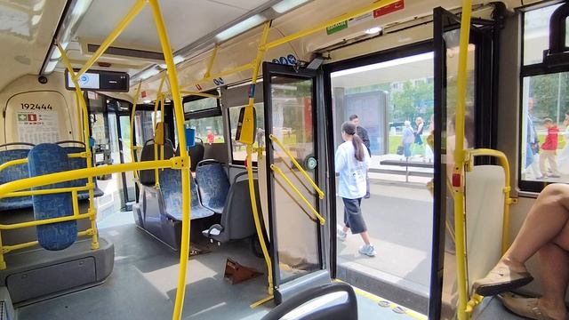поездка на автобусе ЛиАЗ 5292 борт 192444 по маршруту 354 смотреть онлайн