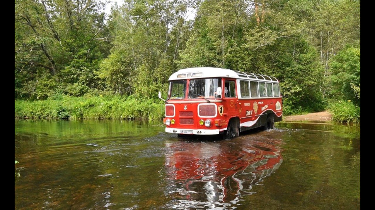 (Сергей Дегтярь)АВТОДОМ ПАЗ 3201 ЕДЕТ В ЛЫСЫ МУХИ