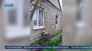 Под Днепропетровском взорвался склад с боеприпасами, расположенный в жилом секторе.