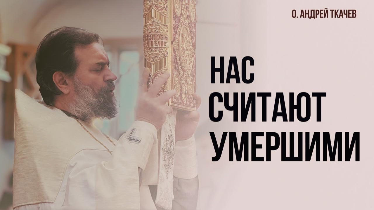 «Но вот, мы живы»: апостол Павел о настоящем христианстве | о. Андрей Ткачев смотреть онлайн