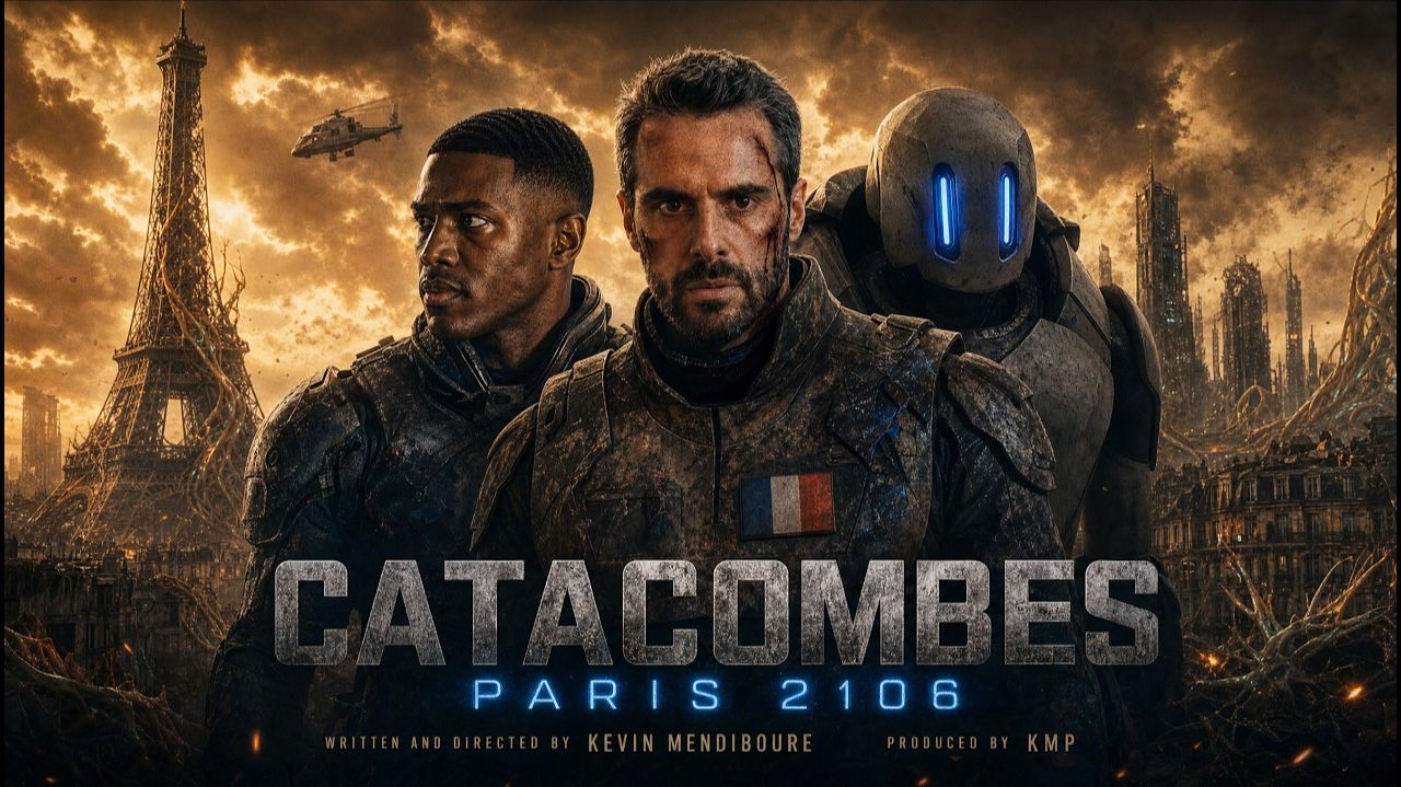 CATACOMBES | AI Sci-Fi Horror Short Film 2026 | Alien Invasion Paris смотреть онлайн