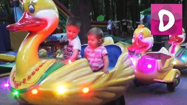 ✿ VLOG Диана в Игровой Indoor Playground Family Fun for Kids Indoor Play Area Playroom with Balls смотреть онлайн