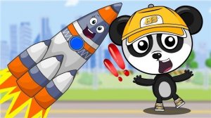 Ух ты Биби На Космодроме Весёлые игры и детские мультики про машинки и Мастерская Биби