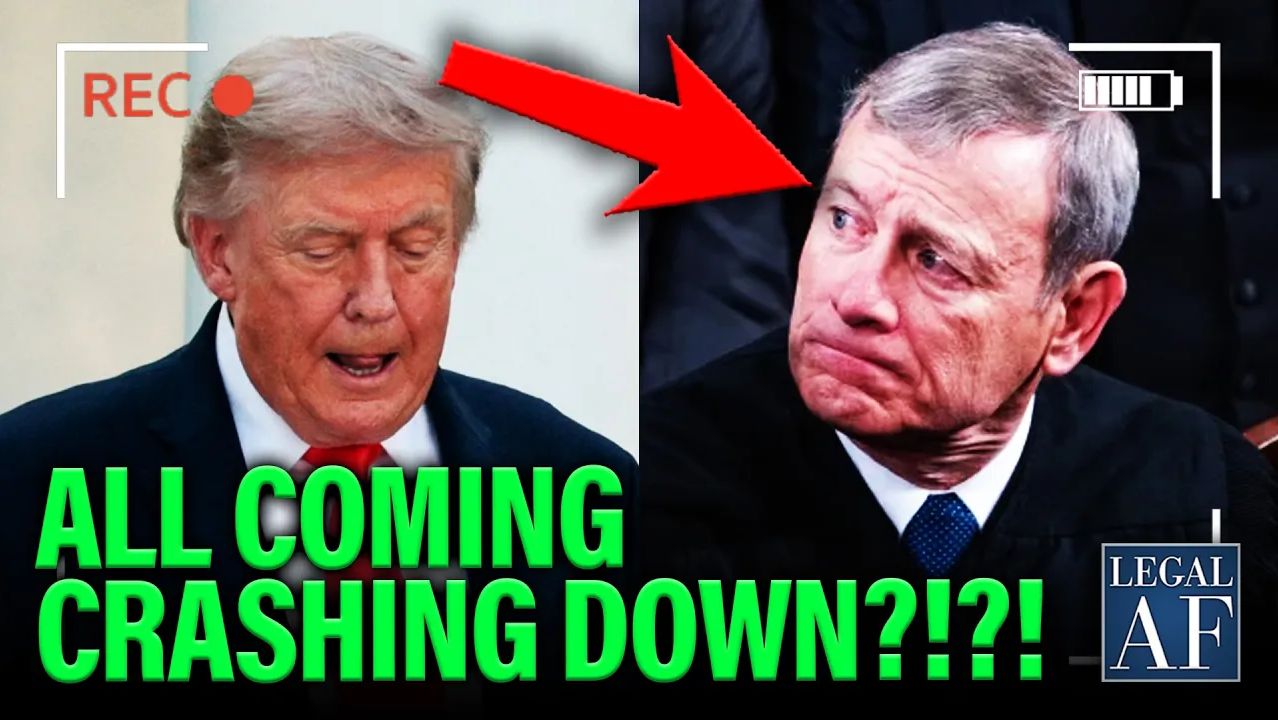 Trump PANICS as Supreme Court DOJ BLESSING FALLS APART!!! смотреть онлайн