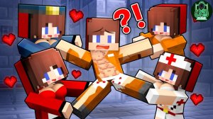 Все девушки соревнуются за внимание заключенного Джей-Джея?! #Майнкрафт Анимация МАЙЗЕНА