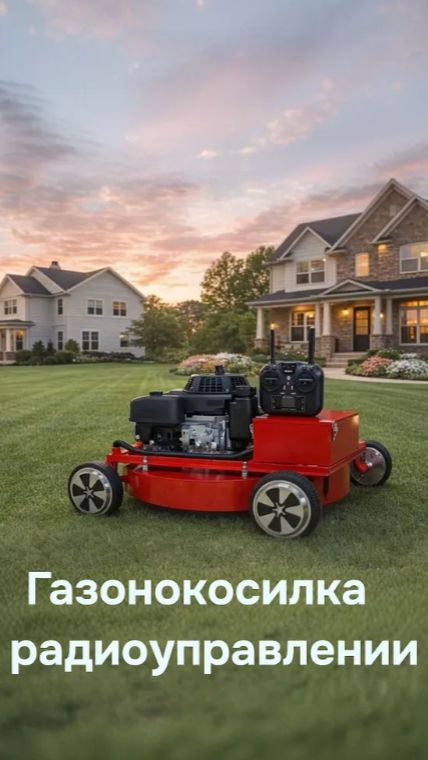 Газонокосилка на радиоуправлении Kaiser36 смотреть онлайн