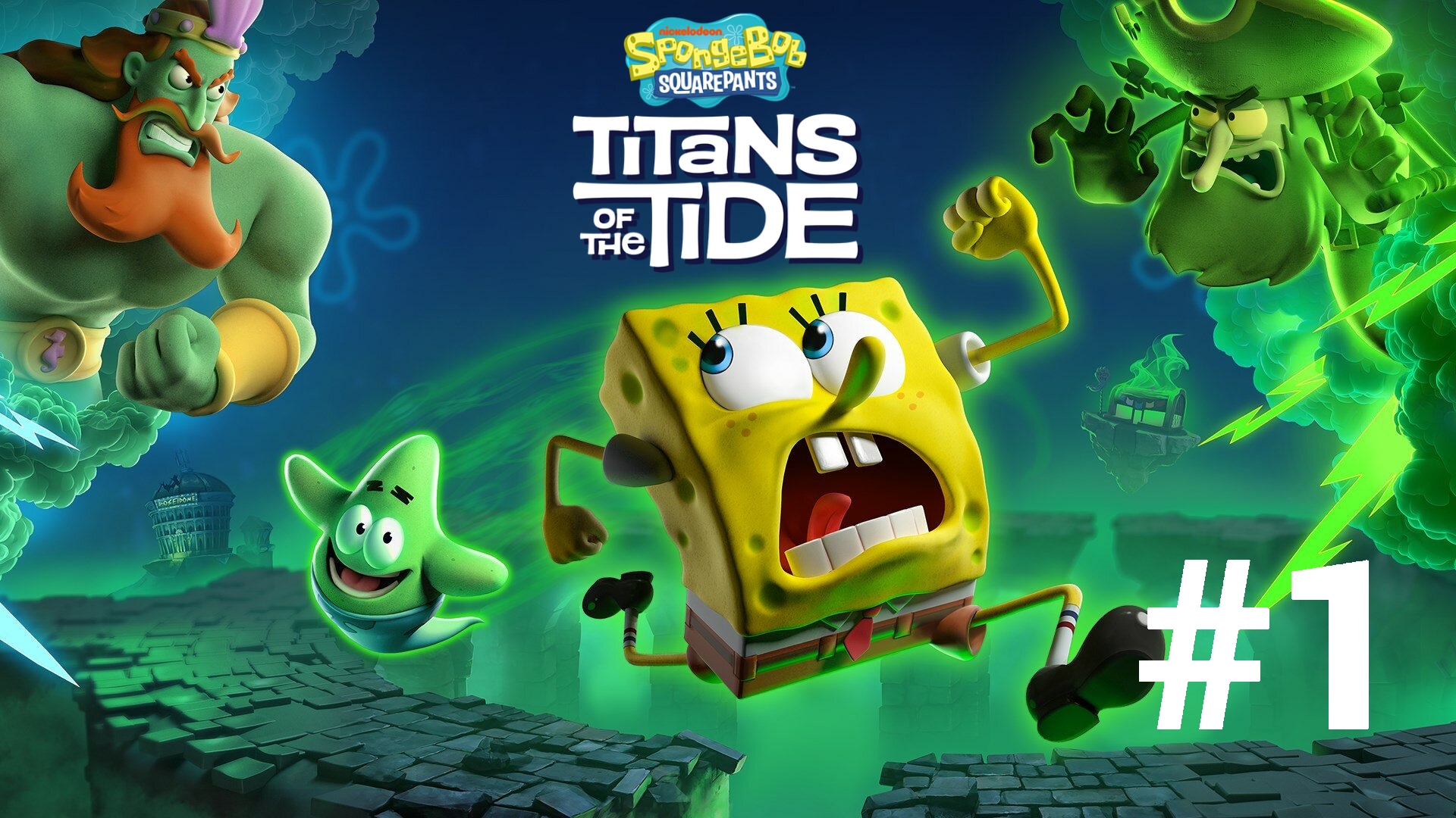 SpongeBob SquarePants Titans of the Tide {Серия 1} В поисках квадратных штанов смотреть онлайн