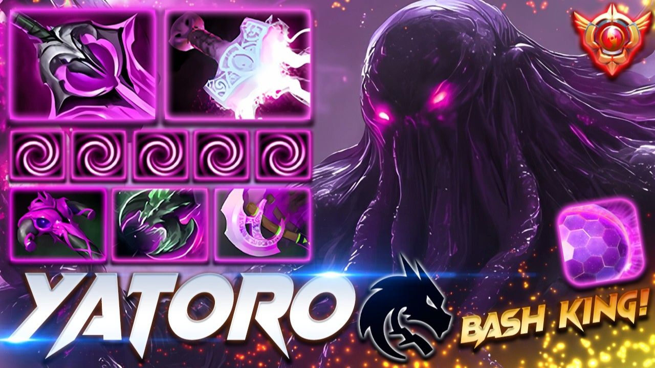 Yatoro Faceless Void - BASH KING — профессиональный геймплей в Dota 2 [Смотри и учись]