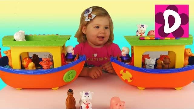 Обзор и Распаковка Игрушки НОЕВ КОВЧЕГ Kiddieland Unboxing Toys смотреть онлайн