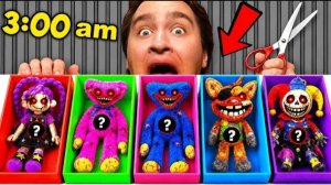 Что внутри? Вскрываем кукол из Poppy Playtime (Глава 5) в 3 часа ночи!