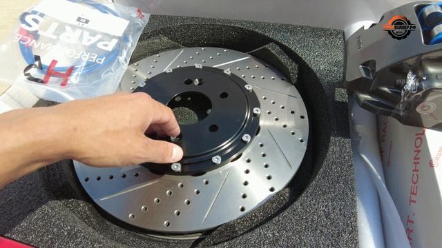 Усиленные тормоза Brembo 18z с дисками 355мм для Hyundai Sonata DN8