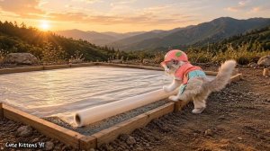 Как Котик дом строил
