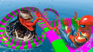 Структурная экспертиза гигантской постройки в стиле Человека-паука _ GTA 5