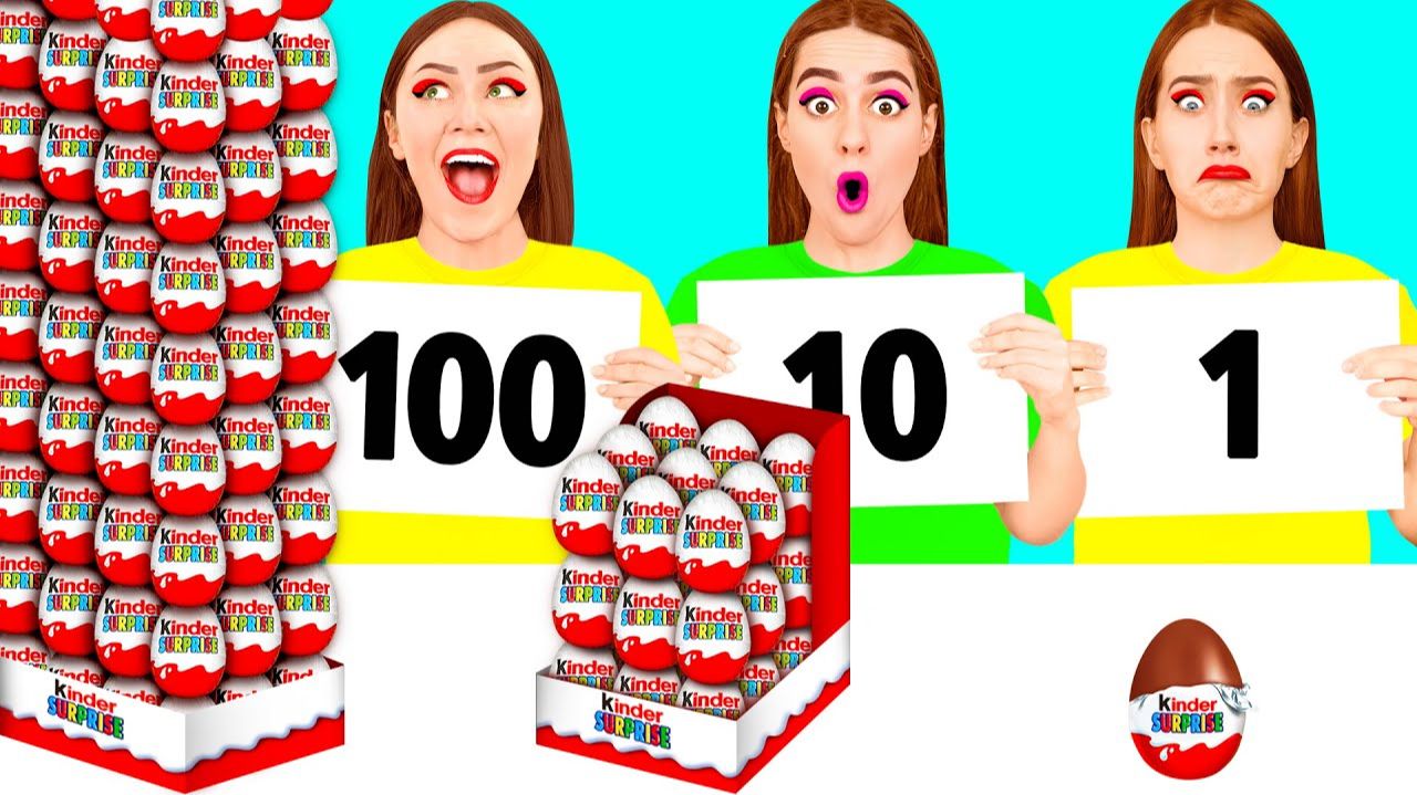 100 Слоев еды Челлендж #6 c смотреть онлайн