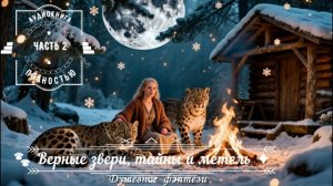 2️⃣ 🎧 АУДИОКНИГА ПОЛНОСТЬЮ🐾 Верные звери, тайны и метель ✦Душевное фэнтези ЧАСТЬ 2️⃣