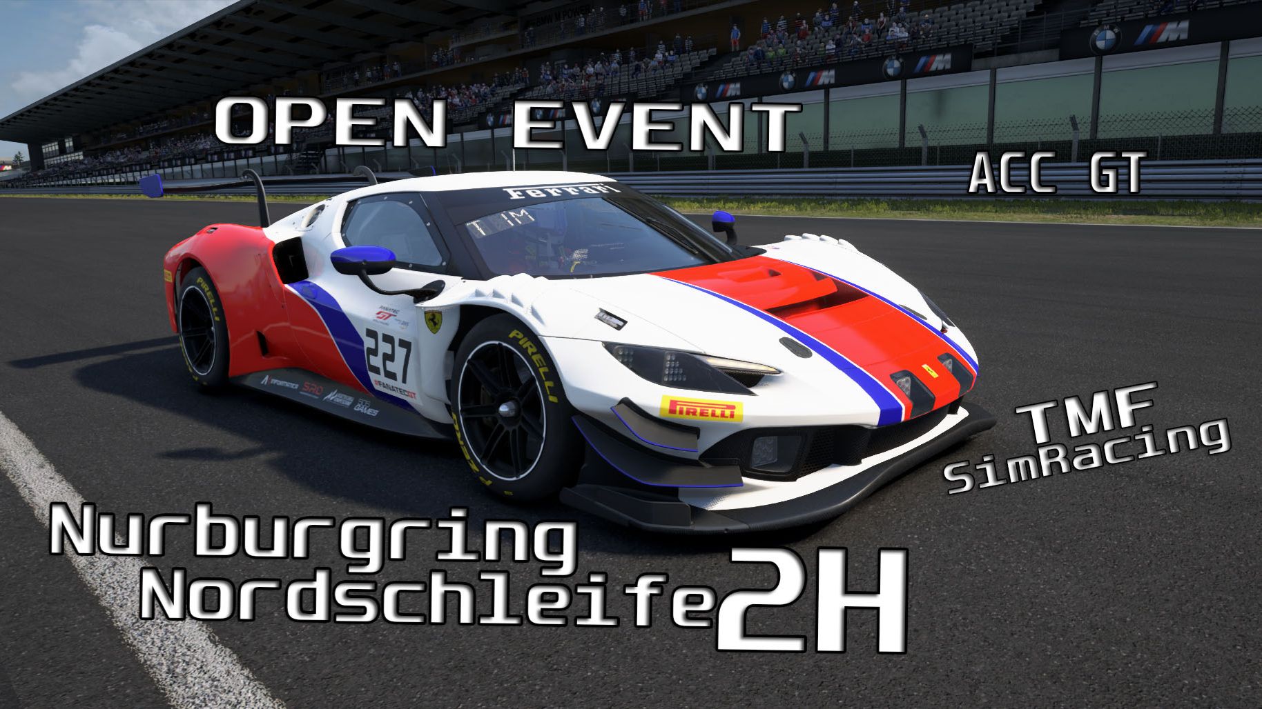 Assetto Corsa Competizione . OPEN EVENT . 2 часа Nordschleife смотреть онлайн