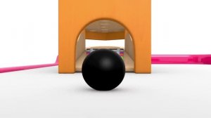 Бетти и Банни играют на деревянном ксилофоне и цветных шариках