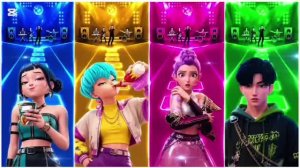 🔥 САДЖА БОЙЗ ВЗРЫВАЮТ НЕОНОВУЮ АРЕНУ! K-POP ОХОТНИКИ НА ДЕМОНОВ! 🦁🎤