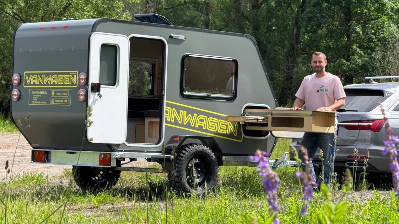 Этот автодом сделали своими руками? Компактный караван от VANWAGEN.