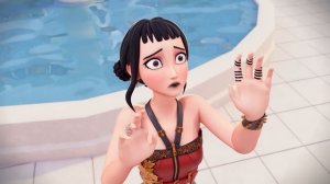 Мультик для Детей! РУМИ_МИРА_И_ЗОИ_СТАЛИ_ИГРУШКАМИ_K-Pop_Охотницы_на_Демонов_Huntrix_анимация 14