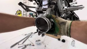 Замена сцепления BMW K1200RS, K1200GT, (K41) ч. 1