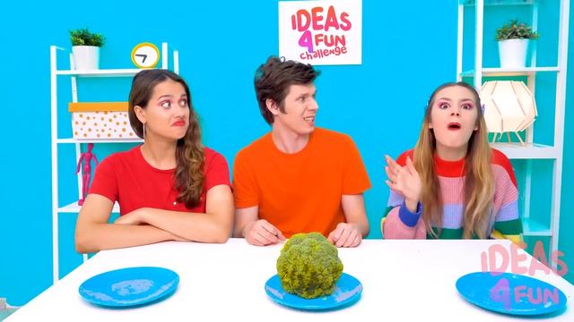 Несовместимая Еда Челлендж # Сумасшедший Челлендж от Ideas4Fun Challenge смотреть онлайн