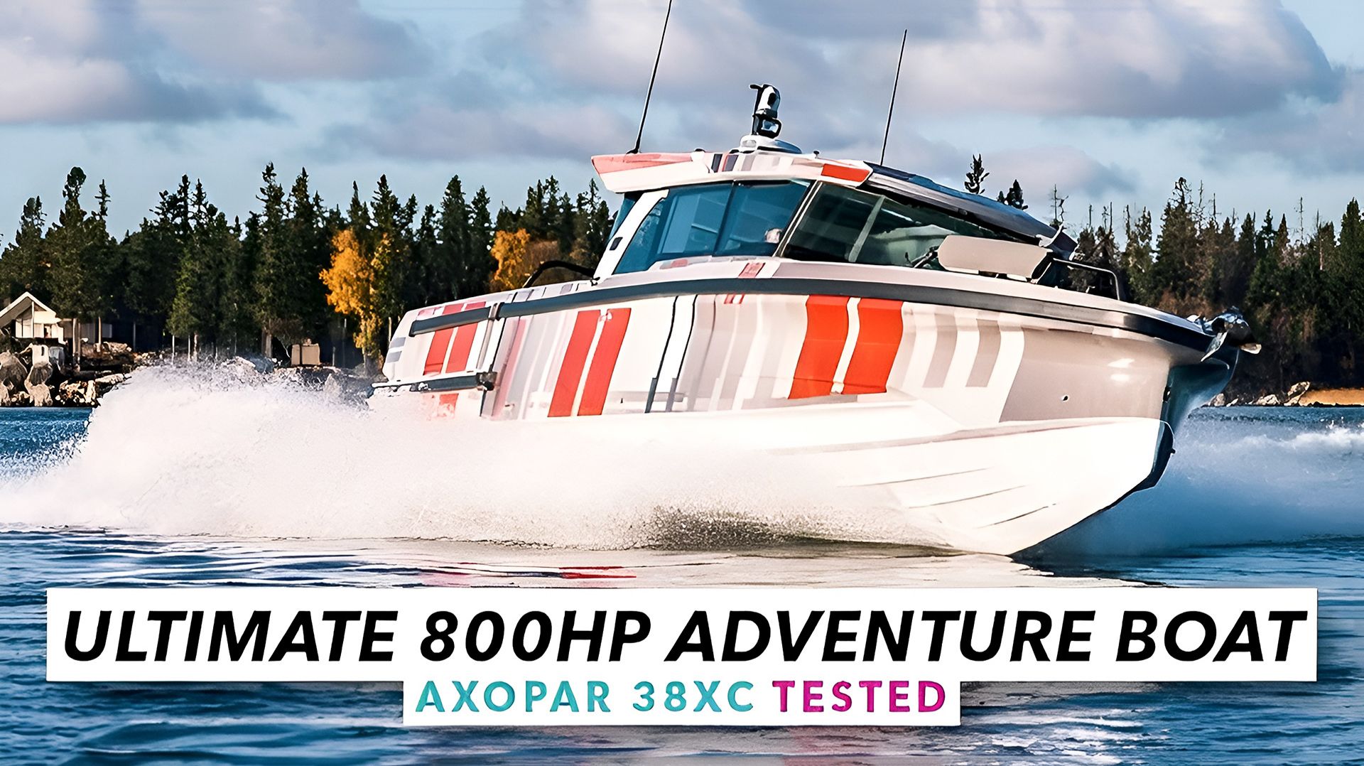 Testing the Axopar 38XC (the follow up to a category smashing icon) смотреть онлайн