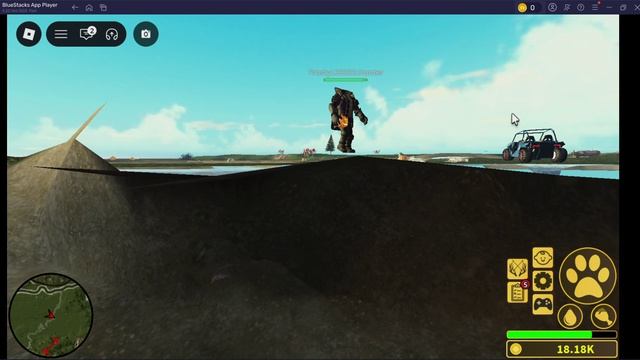 ПРЯЧЕМСЯ ОТ ГЛ*ПОГО ОХОТНИКА в Roblox: Yellowstone Unleashed